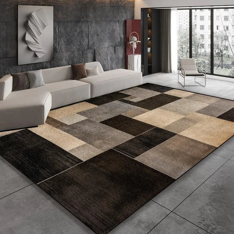 Alfombra Cuadrada Kilim Nogal