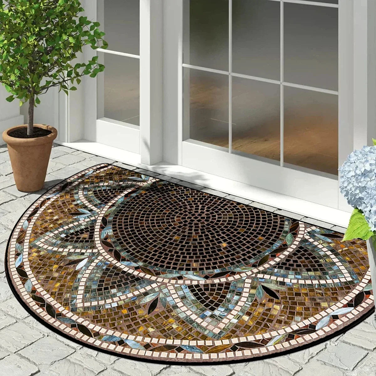 Alfombra Semicircular VIKAMA Amalfi