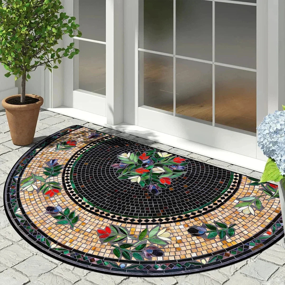 Alfombra Semicircular VIKAMA Amalfi