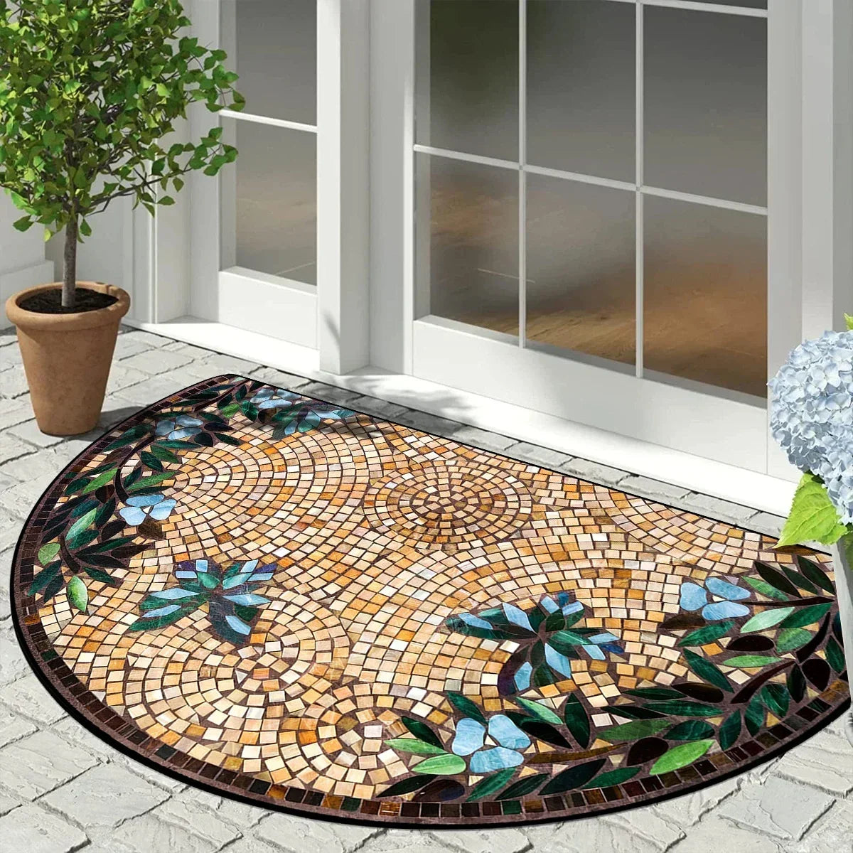 Alfombra Semicircular VIKAMA Amalfi