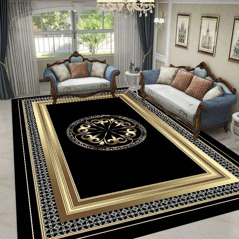 Alfombra Geométrica Gold Trondheim