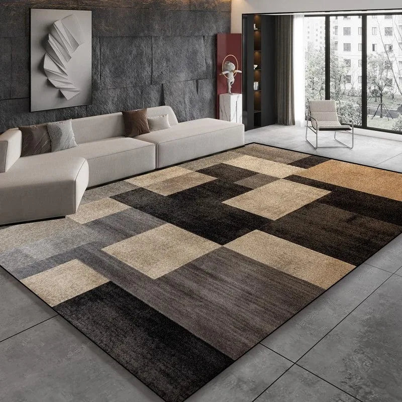 Alfombra Cuadrada Kilim Nogal