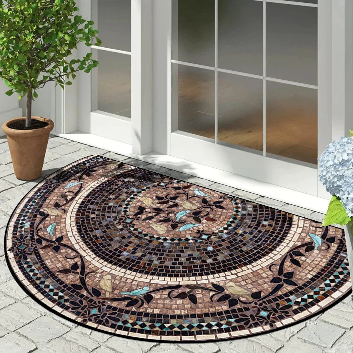 Alfombra Semicircular VIKAMA Amalfi