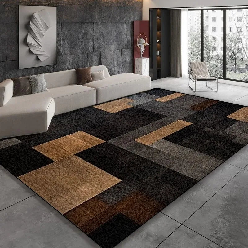 Alfombra Cuadrada Kilim Nogal