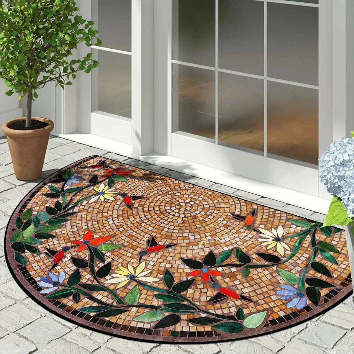 Alfombra Semicircular VIKAMA Amalfi