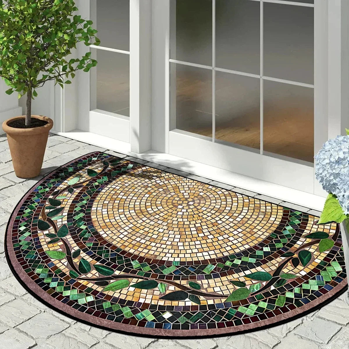 Alfombra Semicircular VIKAMA Amalfi