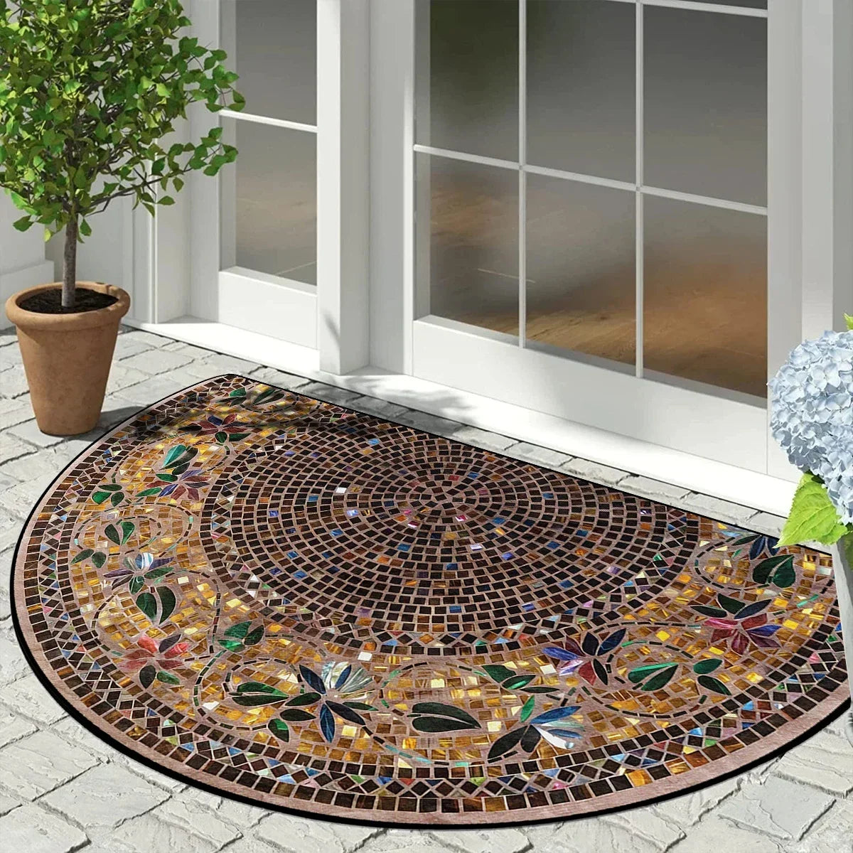 Alfombra Semicircular VIKAMA Amalfi