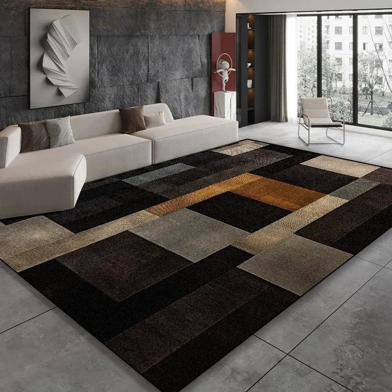 Alfombra Cuadrada Kilim Nogal
